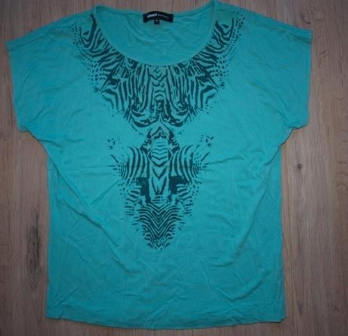 Blauw T-Shirt Eksept (M), Kleding | Dames, T-shirts, Gedragen, Maat 38/40 (M), Blauw, Korte mouw, Ophalen of Verzenden