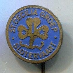 St. Cecilia Groep Slotervaart scouting groep speld ( V_120 ), Verzenden, Nieuw, Sport, Speldje of Pin