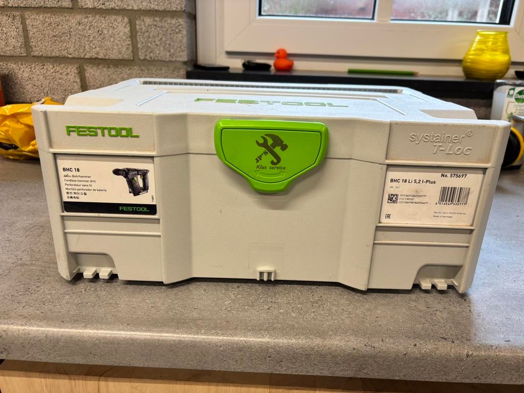Festool BHC boormachine, Doe-het-zelf en Verbouw, Gereedschap | Boormachines, Ophalen of Verzenden, Zo goed als nieuw, Boormachine