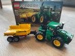 LEGO Technic 42136 John Deere Tractor, Ophalen, Zo goed als nieuw, Complete set, Lego