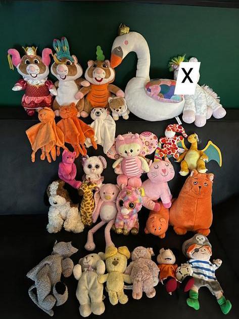Diverse knuffels Albert Heijn hamster, Hema, ty, pip, Ophalen of Verzenden, Zo goed als nieuw