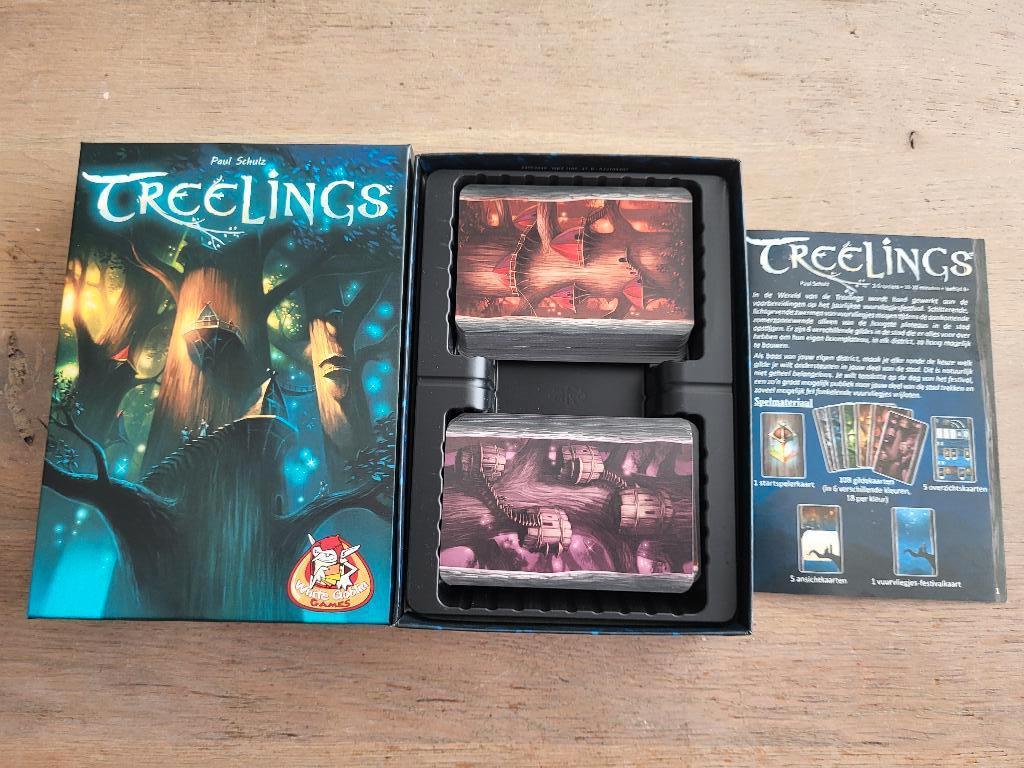spel Treelings zgan!, Hobby en Vrije tijd, Gezelschapsspellen | Bordspellen, Een of twee spelers, Ophalen of Verzenden, Zo goed als nieuw
