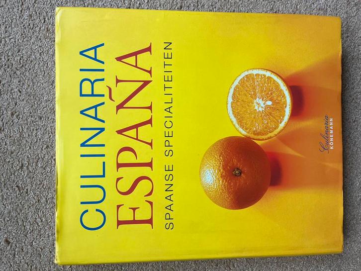 Culinaria España, Spaanse specialiteiten, Könemann hardcover, Boeken, Kookboeken, Gelezen, Ophalen