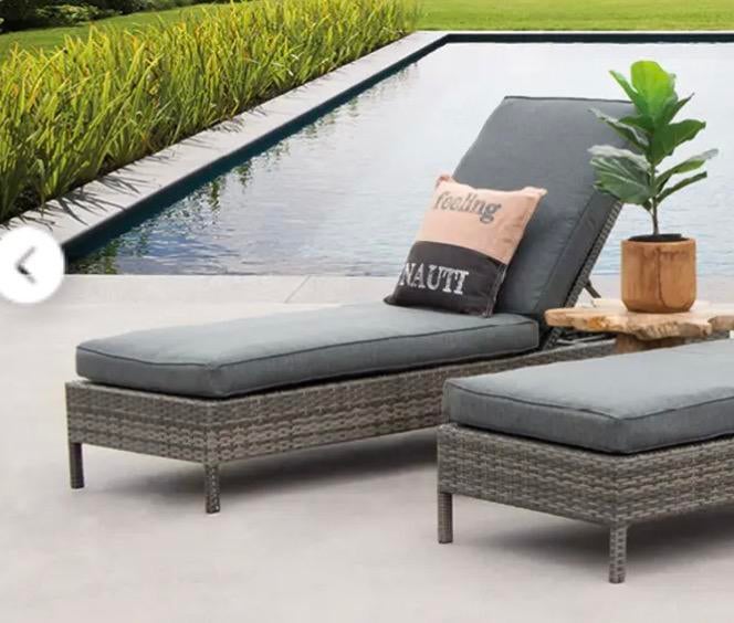 Superstunt - Ligbed  nieuw Loungebed meerdere beschikbaar, Tuin en Terras, Ophalen, Nieuw, Aluminium, Verstelbaar