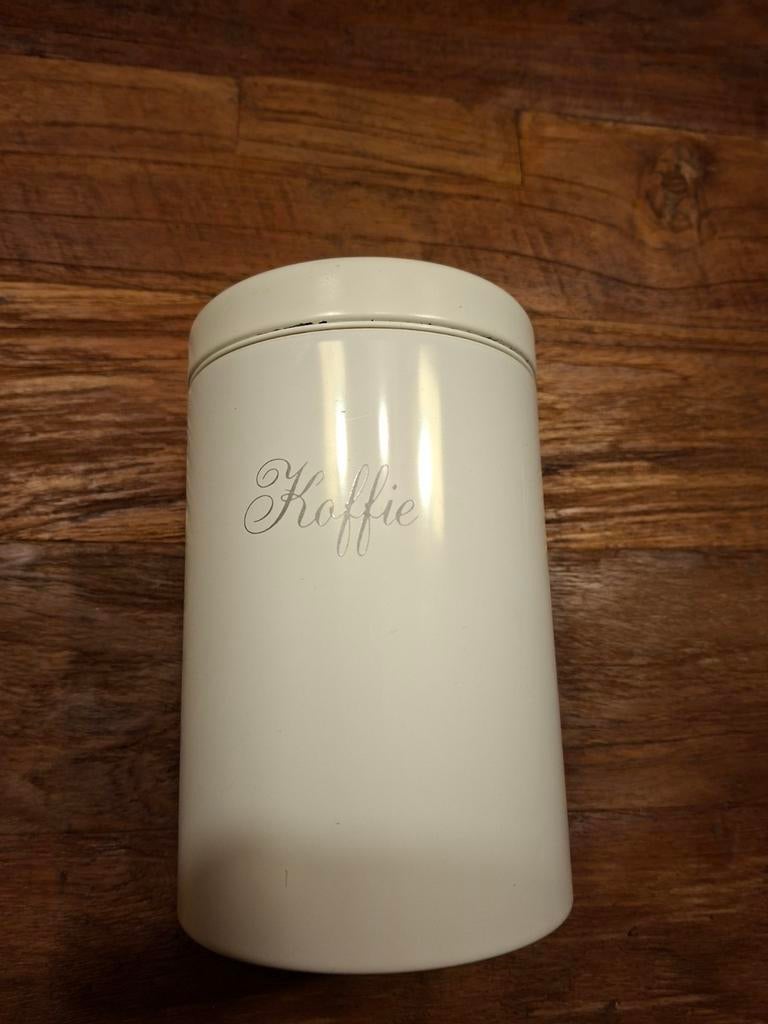 Koffieblik van Brabantia, Verzamelen, Ophalen of Verzenden, Gebruikt, Overige, Overige merken