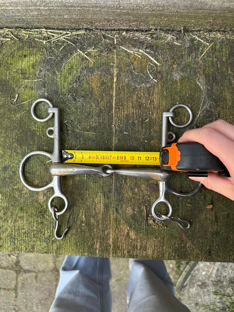 Pelham bit 13,5, Ophalen of Verzenden, Zo goed als nieuw, Overige soorten