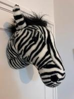 Zebra Dierenkop Pluche - Wild and Soft, Ophalen of Verzenden, Nieuw
