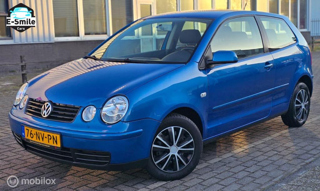 Volkswagen Polo 1.4-16V/Cruise/Airco/APK/, Auto's, Volkswagen, Voorwielaandrijving, 4 cilinders, Blauw, Origineel Nederlands