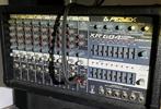 Peavey XR 684 powered mixer evt met 2 peavey 15 inch speaker, Ophalen, Zo goed als nieuw, Minder dan 500 watt