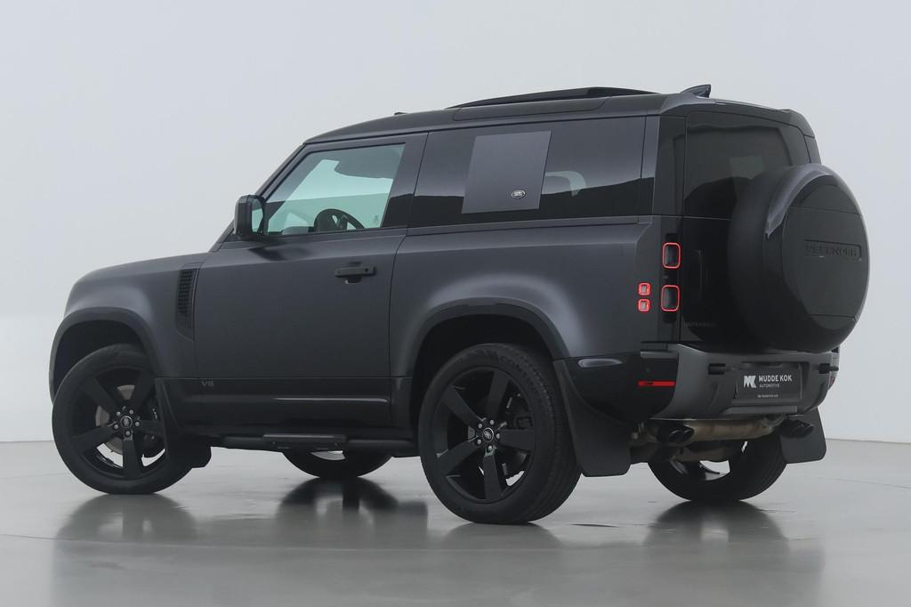 Land Rover Defender 5.0 P525 90 V8 Carpathian Edition | Luch, Automaat, 2546 kg, Leder, Vierwielaandrijving