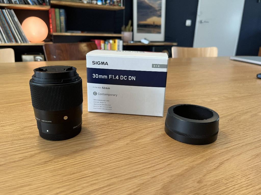 Sigma 30mm f 1.4 (Sony E-mount), Audio, Tv en Foto, Fotografie | Lenzen en Objectieven, Ophalen of Verzenden, Zo goed als nieuw