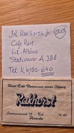 Suikerzakjes Heerde, Ophalen, Nederland