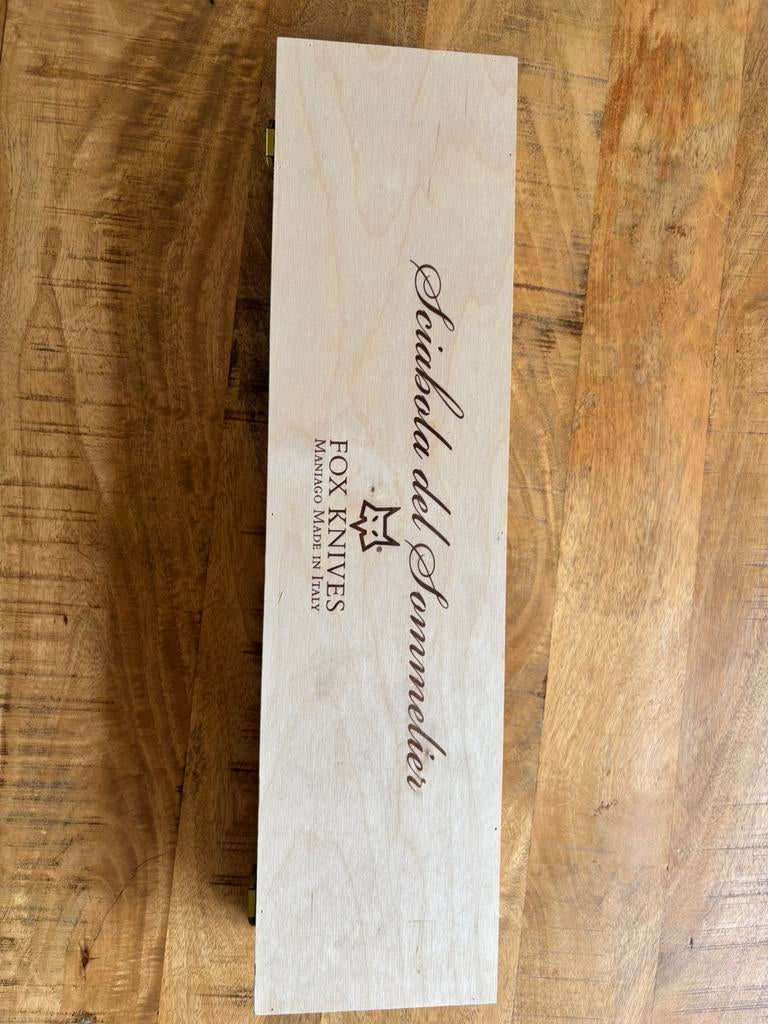 Sabreersabel Fox Knives, Ophalen of Verzenden, Nieuw, Rvs of Chroom