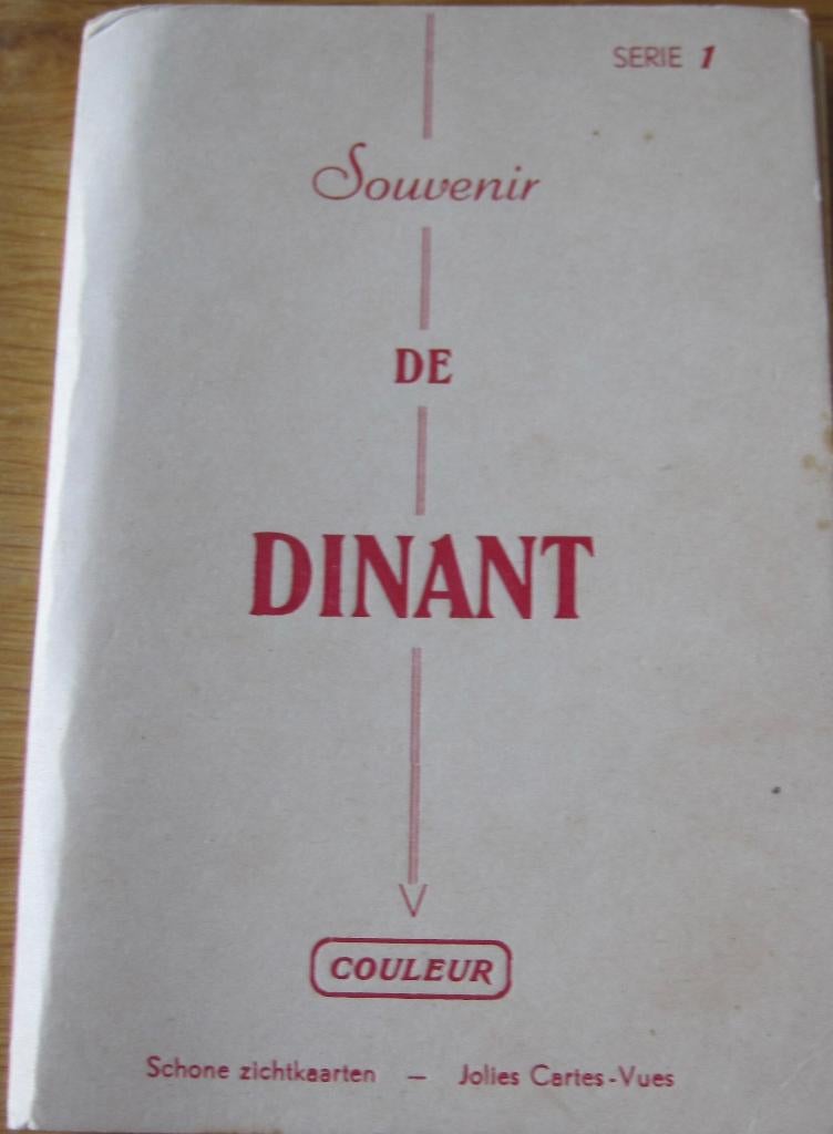 Mapje met 10 ansichtkaarten van Dinant - nieuw, Verzenden, 1940 tot 1960, Ongelopen, België en Luxemburg