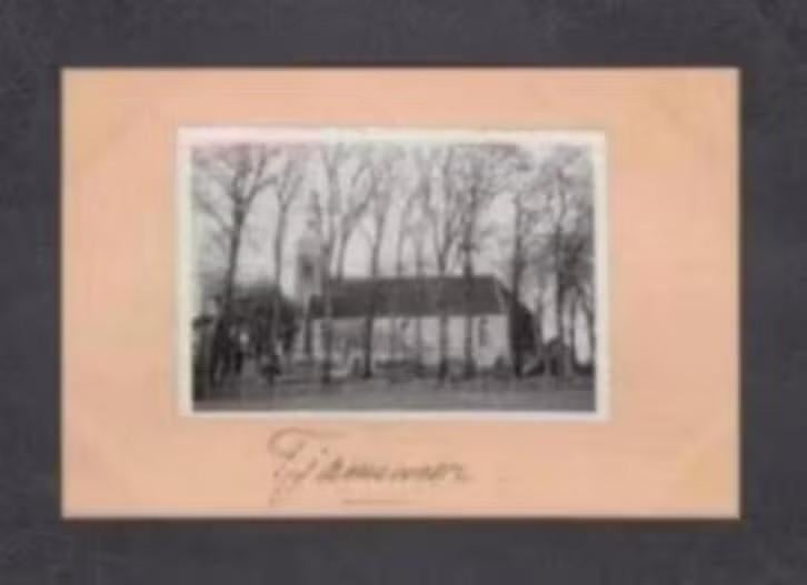 Foto Tjamsweer Kerk Graven Jaren 30., Foto, Ophalen of Verzenden, Zo goed als nieuw, Gebouw