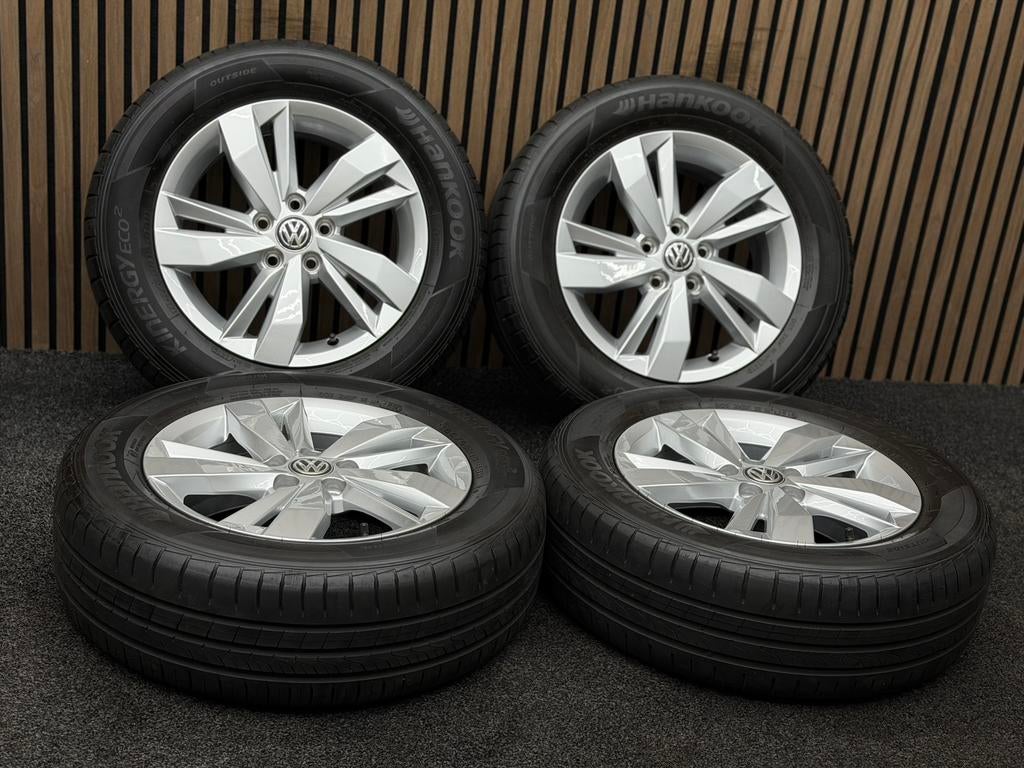 Originele 15 inch VW Polo 2G Sassari 5x100 ET40 Hankook, Auto-onderdelen, Banden en Velgen, Ophalen, 15 inch, ., Banden en Velgen