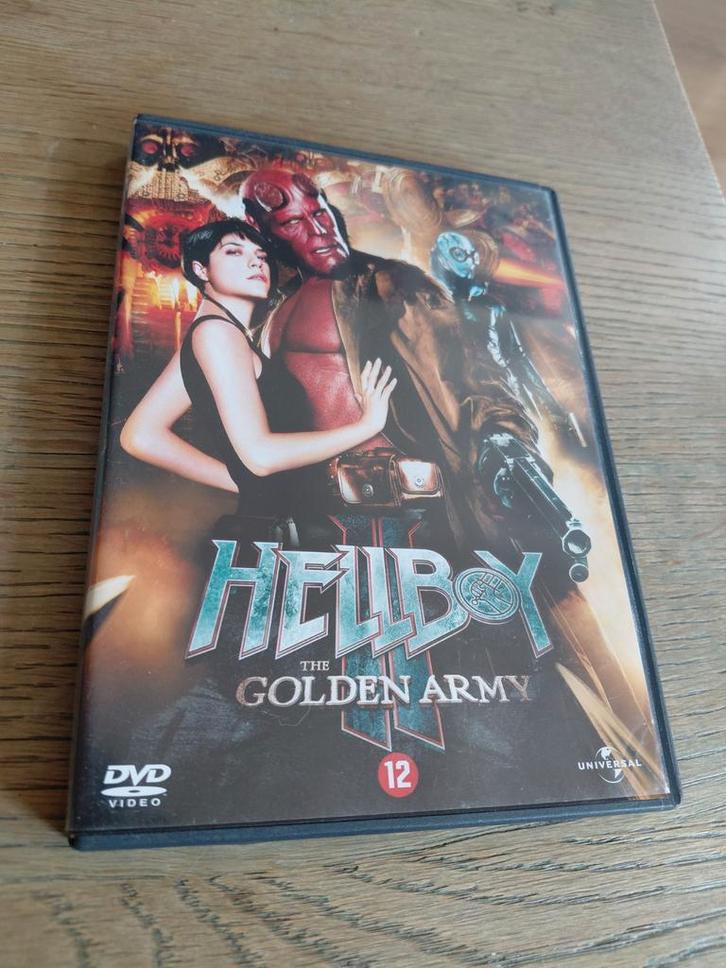 Hellboy 2 the Golden Army dvd., Cd's en Dvd's, Dvd's | Science Fiction en Fantasy, Zo goed als nieuw, Fantasy, Vanaf 12 jaar, Ophalen of Verzenden