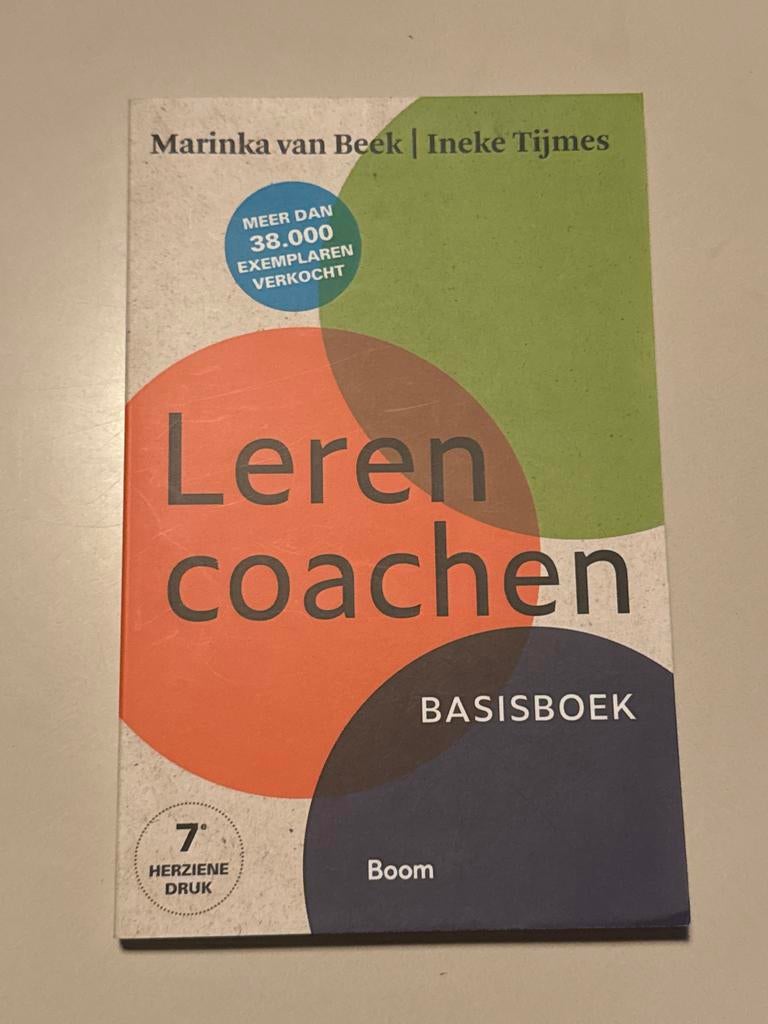Leren coachen basisboek, 7e herziene druk, Boeken, Ophalen of Verzenden, Nieuw
