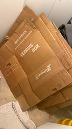 De echte stevige verhuisdozen zeven stuks, Ophalen, Opvouwbaar, 50 tot 75 cm, Minder dan 40 cm