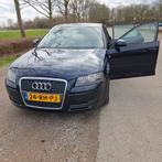 Audi A3 1.6 Sportback 75KW 2005 Blauw, Auto's, Audi, Voorwielaandrijving, Stof, Beige, 4 cilinders