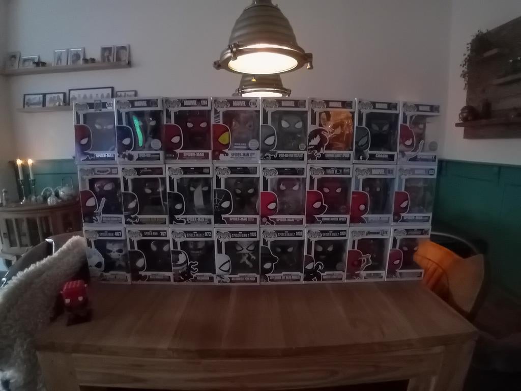 Grote collectie Spider-Man Funko Pops - Veel keuze!, Verzamelen, Ophalen of Verzenden, Zo goed als nieuw