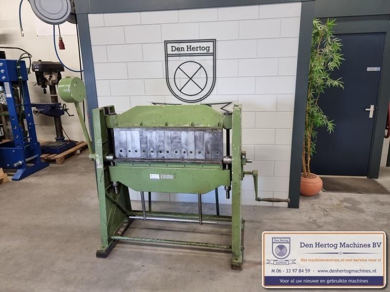 JORG 3402 vingerzetbank met hoge vingers 21cm zetbanken 1m, Ophalen, Gebruikt
