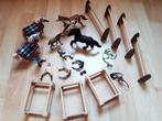Schleich verzameling paarden, stallen, ruiters en zadels, Ophalen, Gebruikt, Jongen of Meisje