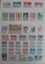 Verzameling 7 Kaarten Klassieke Postzegels België No. 6 Gest, Ophalen, Gestempeld, Frankeerzegel