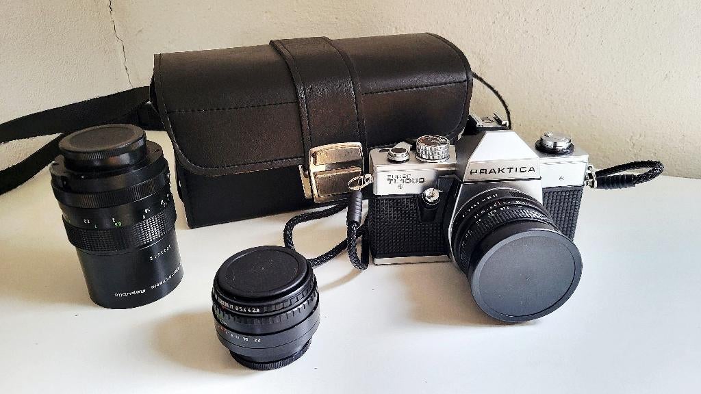 Praktica TL1000, Audio, Tv en Foto, Fotocamera's Analoog, Ophalen, Zo goed als nieuw, Spiegelreflex, Overige Merken