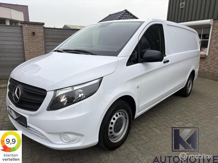 Mercedes Vito 114 CDI L2|Automaat|Leer|Carplay|ACC|Standkach, Auto's, Bestelauto's, Bedrijf, Te koop, ABS, Achteruitrijcamera