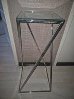 Erik Kuster Stijl Hoge Tafel / Pilaar, Ophalen, Minder dan 55 cm, Erik Kuster, Vierkant