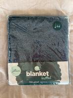 Jollein knitted deken stonewashed 100x150cm (0.6 TOG), Ophalen of Verzenden, Nieuw, 100 cm of meer, Deken