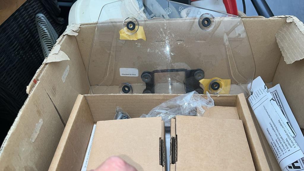 Motorscherm BMW, Ophalen of Verzenden