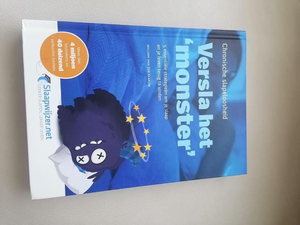 Versla het 'monster' - Chronische slapeloosheid, Ophalen of Verzenden, Zo goed als nieuw, Gezondheid en Conditie, William van der Klaauw
