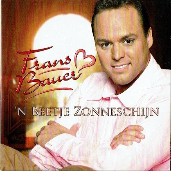 FRANS BAUER CD SINGLE 'N BEETJE ZONNESCHIJN, 6 singles of meer, Ophalen of Verzenden, Zo goed als nieuw, Pop
