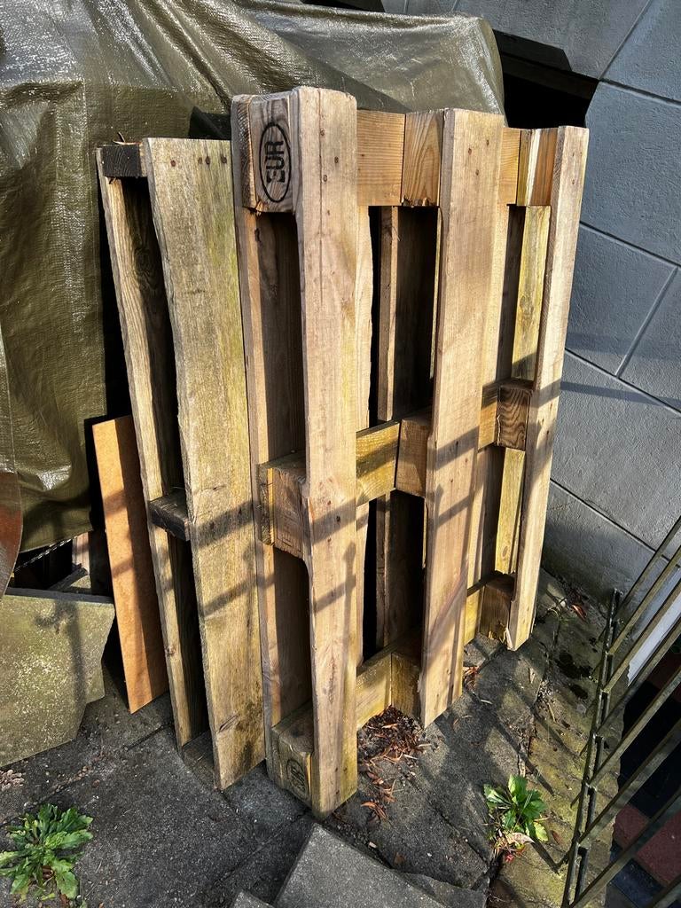 Gebruikte Euro Pallet van Hout, Ophalen of Verzenden