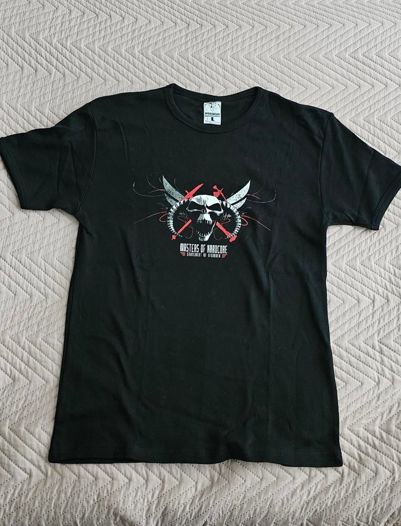 Masters of Hardcore Statement of Disorder T-Shirt, Maat 52/54 (L), Masters of Hardcore, Zwart, Ophalen of Verzenden