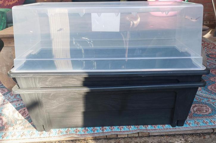 Kweektafels Niagara Planter 78x37,7x81h met deksel, Tuin en Terras, Kweekspullen, Nieuw, Kweekbak, Ophalen