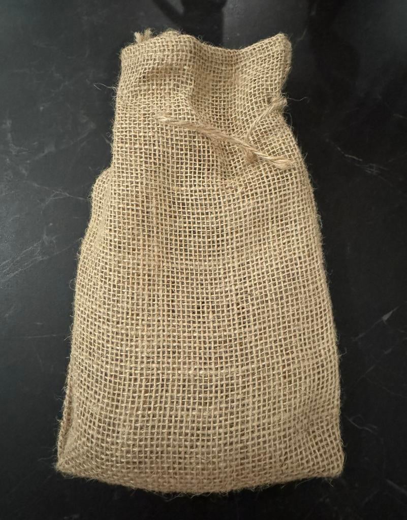 ACTIE Nieuw Mini sinterklaaszak jute zakje 26 x 15 cm, Ophalen of Verzenden, Nieuw