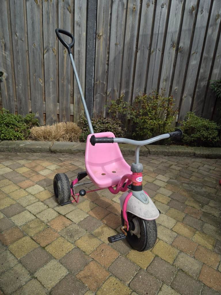 Driewieler roze, Fietsen en Brommers, Ophalen, Gebruikt