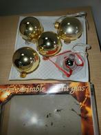 kerstballen goudkleurig, Diversen, Kerst, Ophalen of Verzenden, Zo goed als nieuw
