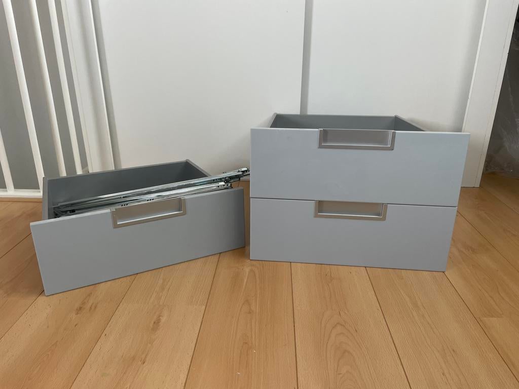 6 ikea pax lades met geleiders, Ophalen, 50 tot 100 cm, Zo goed als nieuw, Minder dan 100 cm