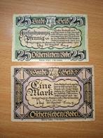 Duits Notgeld Oschersleben Noodgeld, Ophalen of Verzenden, Duitsland