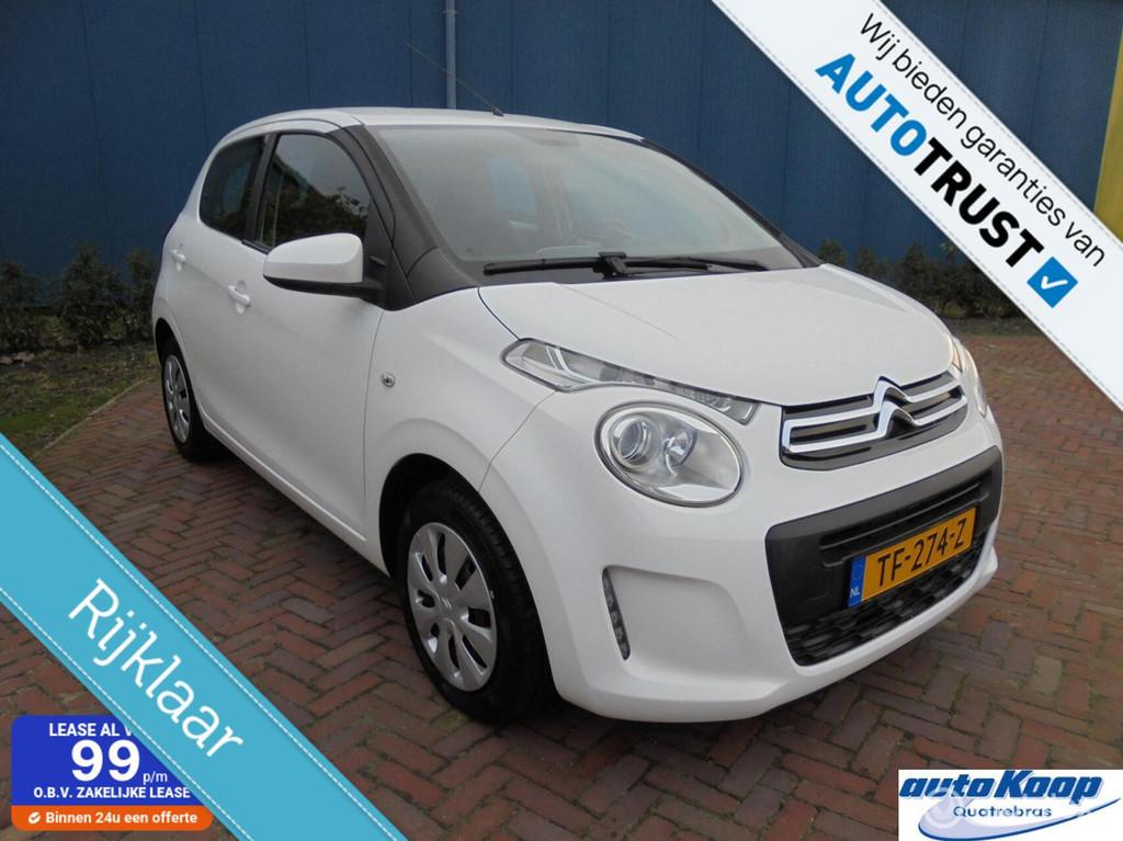 Citroen C1 1.0 VTi Airscape Feel, Auto's, Voorwielaandrijving, Gebruikt, Euro 6, 4 stoelen