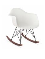 Brich Scand schommelstoel, Ophalen, Wit, Nieuw, Eén