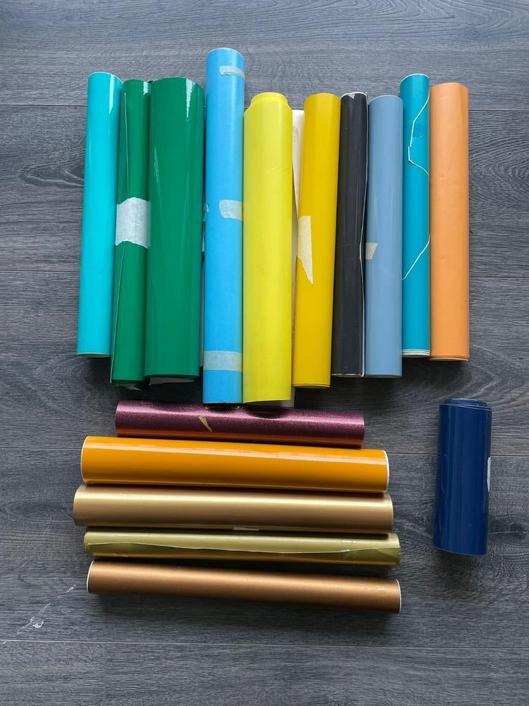 Plotter vinyl pakket 4 - cricut, Ophalen, Nieuw, Los Vilt