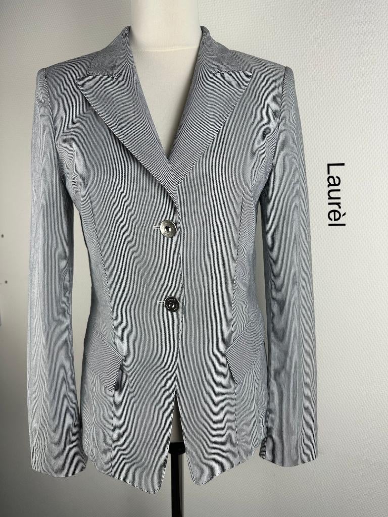 Laurel Blazer  (mt: 36) 14,5/9071, Kleding | Dames, Blauw, Zo goed als nieuw, Maat 36 (S), Laurel