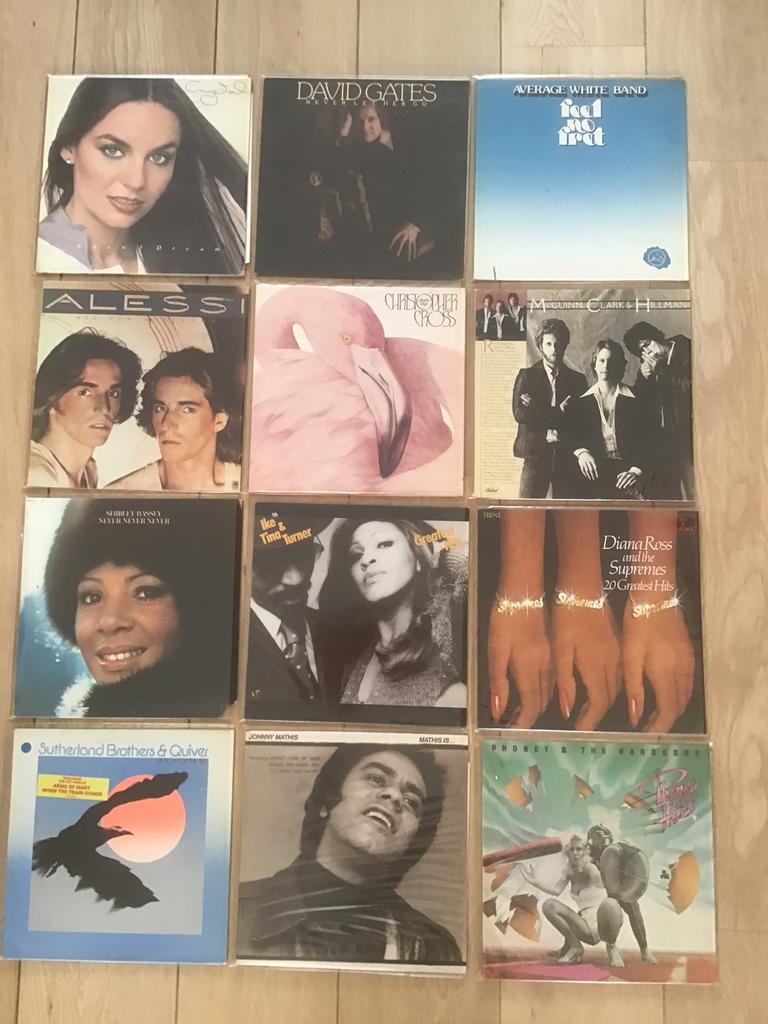 12 goede lp,s in harde beschermhoes, Ophalen of Verzenden, Gebruikt, Overige soorten