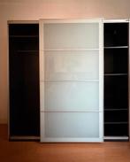 IKEA PAX kledingkast 200cm met glazen schuifdeuren, Ophalen, Met deur(en), Gebruikt, 200 cm of meer