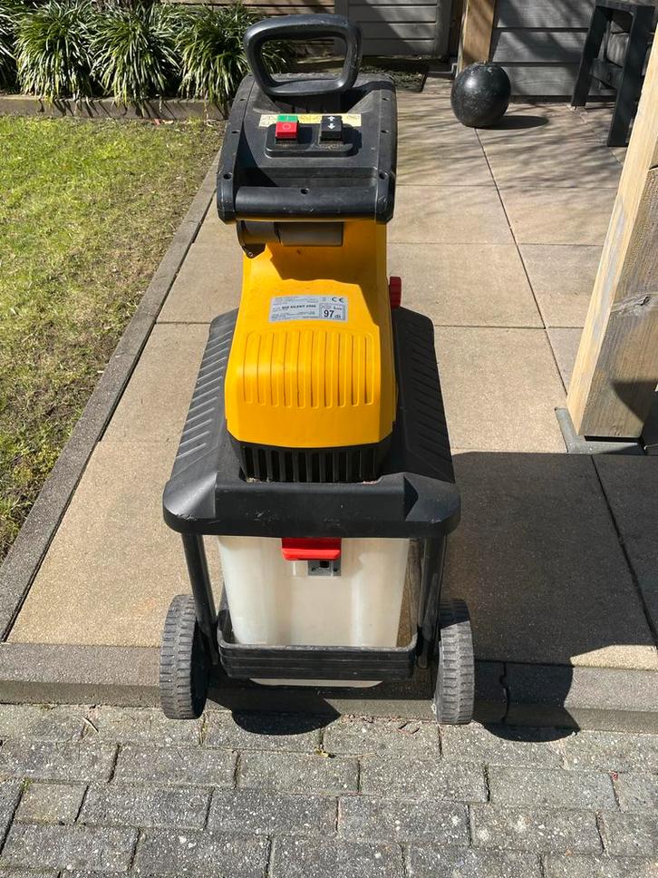 Stiga Bio Silent 2500 Takversnipperaar, Tuin en Terras, Hakselaars, Gebruikt, Elektrisch, Met opvangbak, Ophalen